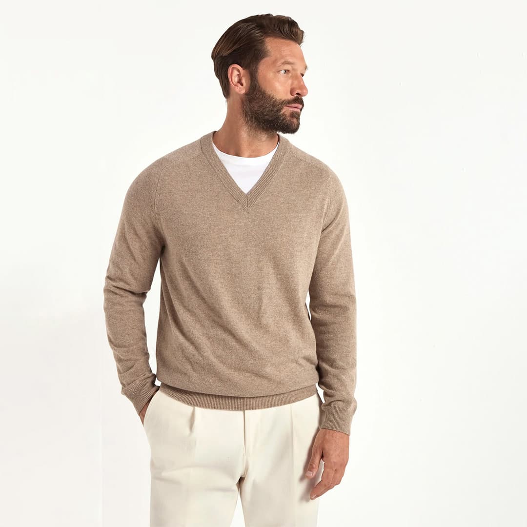 Custom Custom V-Neck Sweaters | StitchMark Uniform
