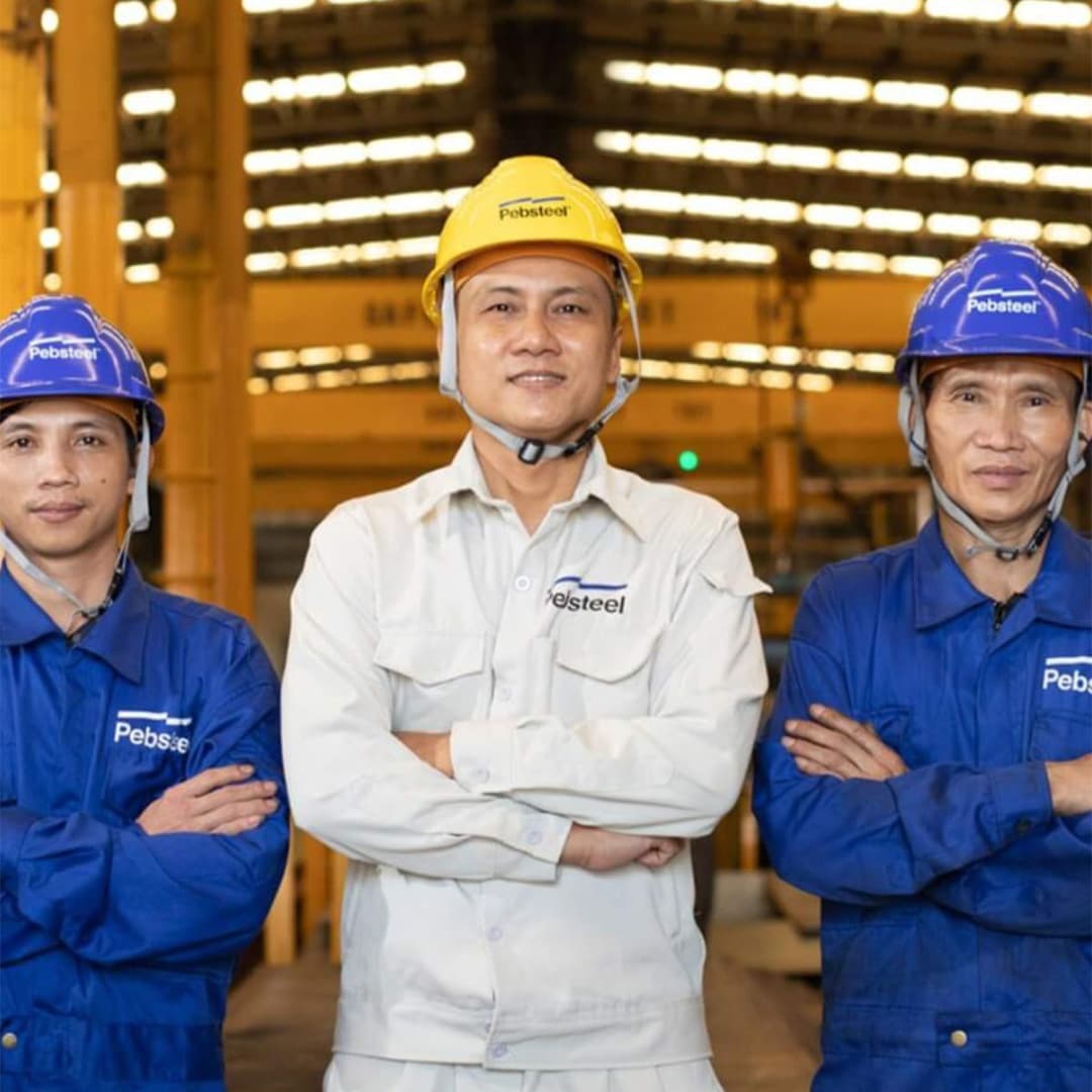 Close-up image of fabric showing texture and durability of custom coveralls suitable for industrial use