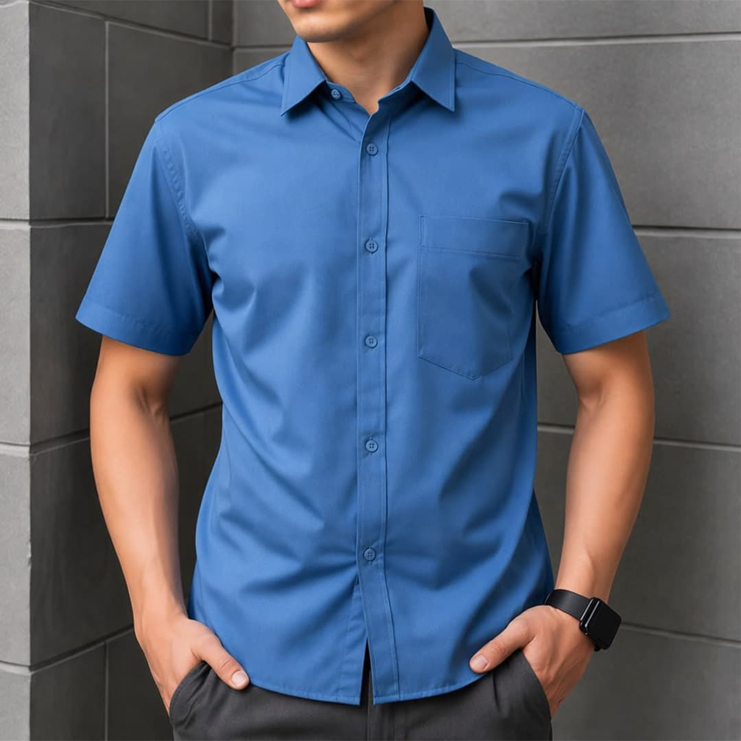 Custom Custom Cotton Work Shirts | StitchMark Uniform