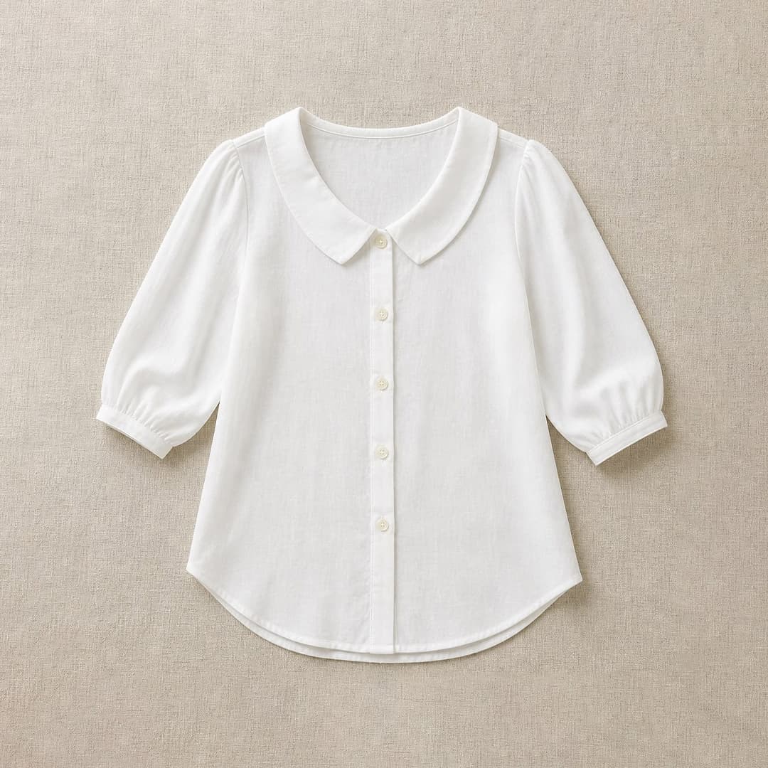 Custom Peter Pan Collar Blouses | StitchMark Uniform