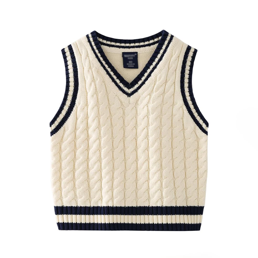 Custom V-Neck Sweater | StitchMark Uniform