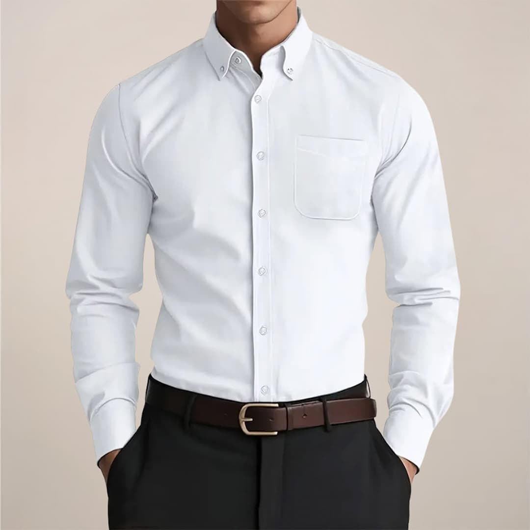 Custom Button Down Shirt | StitchMark Uniform