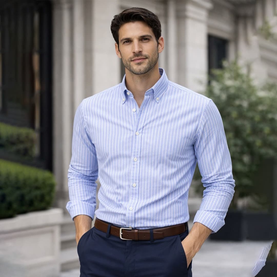 Custom Button Down Shirts | StitchMark Uniform