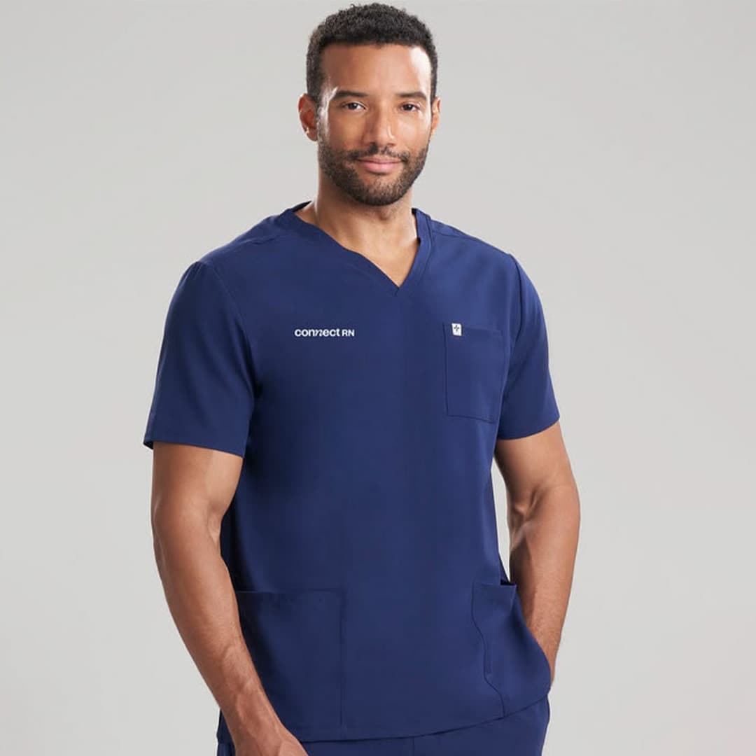 Custom V-Neck Scrub Tops | StitchMark Uniform